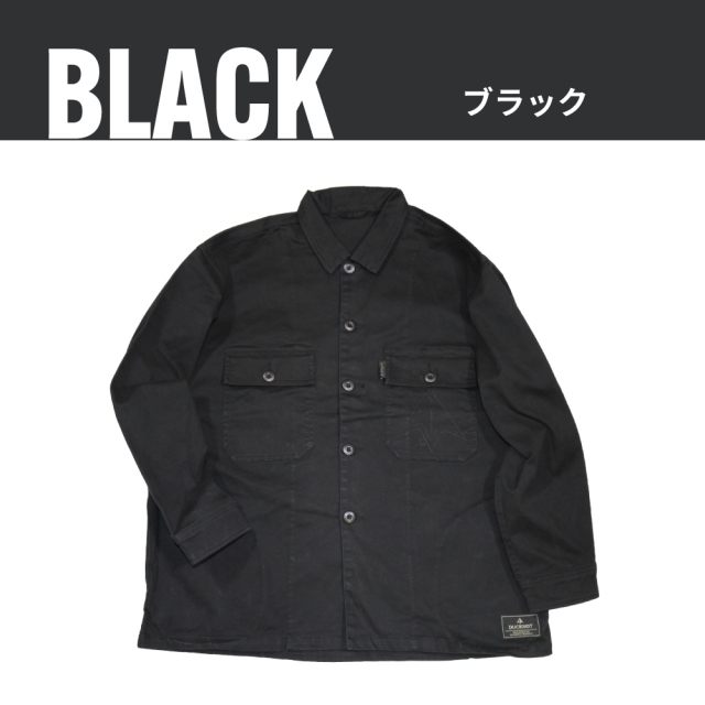 送料無料＞ DUCKNOT 焚き火シャツジャケット ツイル