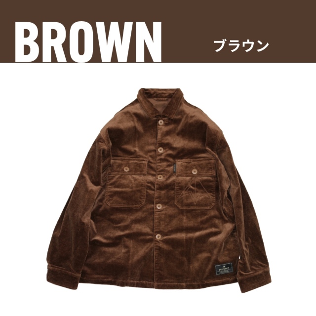 送料無料＞ DUCKNOT シャツジャケット コーデュロイ
