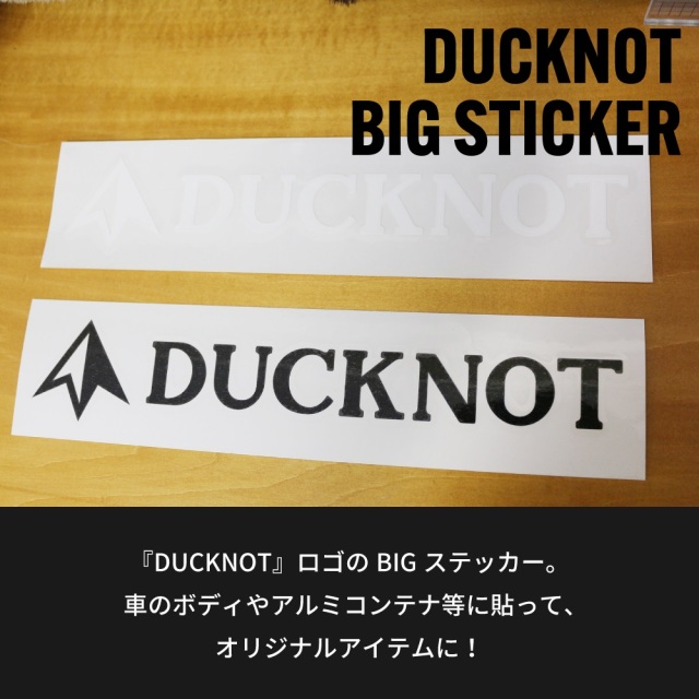 DUCKNOT BIGステッカー