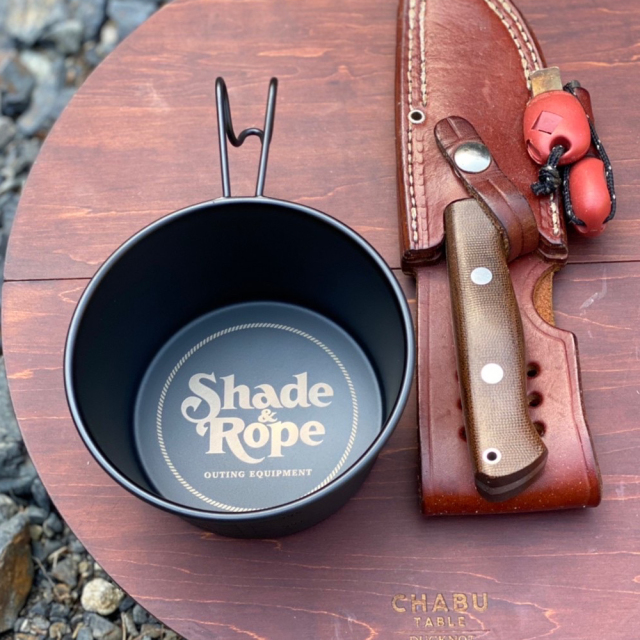 Shade&Rope ブラックシェラカップ600