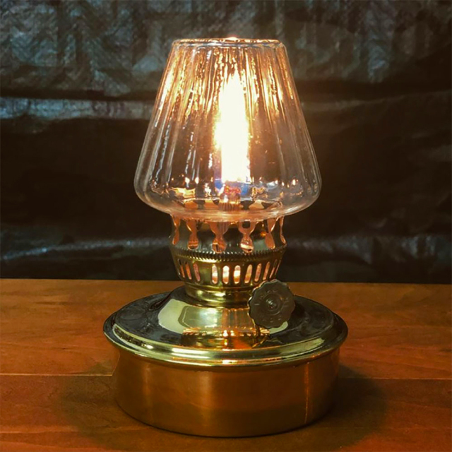 テーブル真鍮ランプ